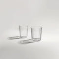 Nordic Fluted Glass Set - Modern Minimalist Drinking Glasses